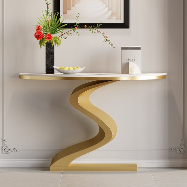 Live Edge Classic Console Table