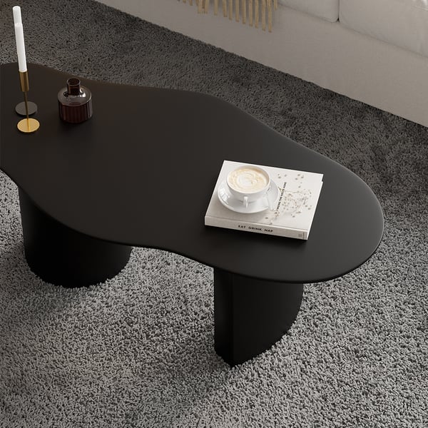 Gloss cloudy centre table