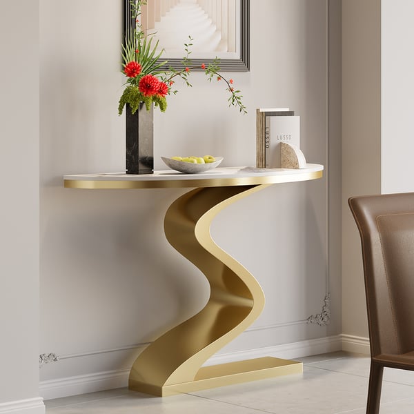 Live Edge Classic Console Table