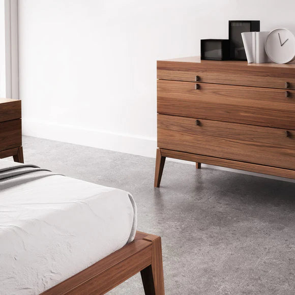 Nordic Classic Wooden Bed