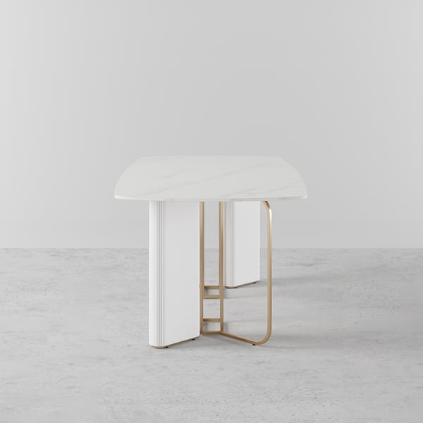 Mexican White Dining Table
