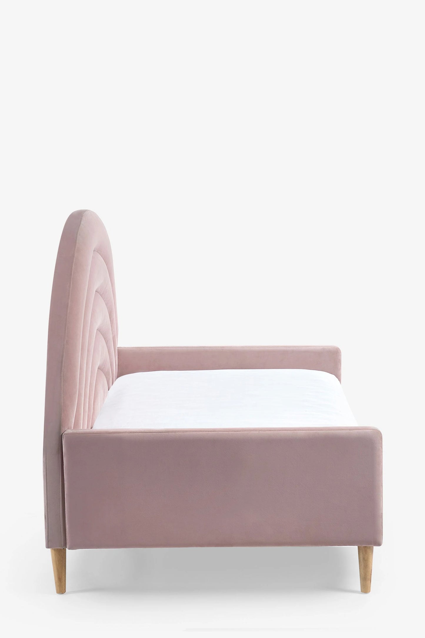 Pinkish Upholstered Kids Bed