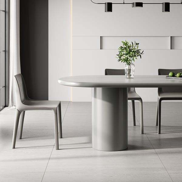 Smokey Green Dining Table
