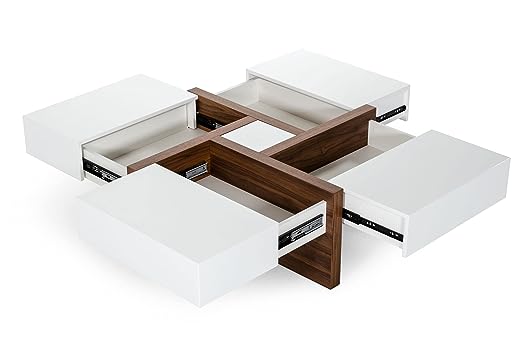 Modrest Makai Modern Square Coffee Table