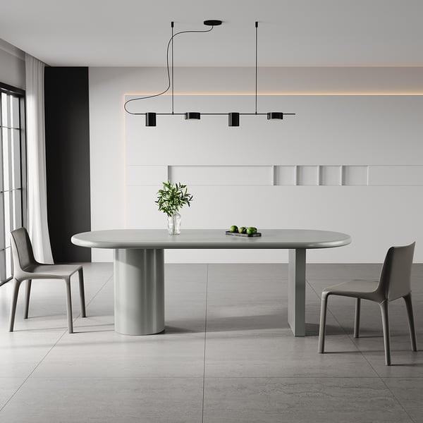 Smokey Green Dining Table