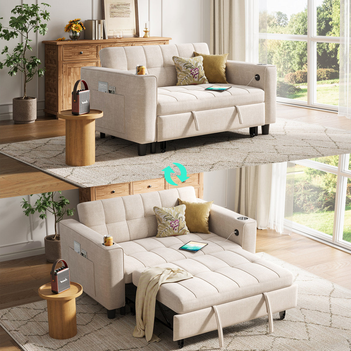 Jensen Sofa Cum Bed