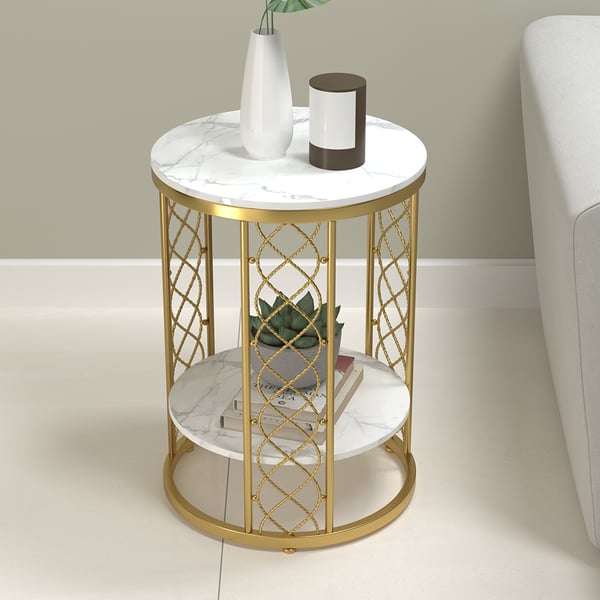Geometric coffee table design