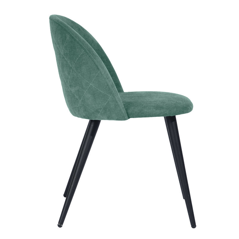 Pinewood Dining Chair With Wooden Leg