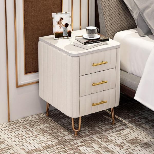 Lavish Bed Table in rich velvet