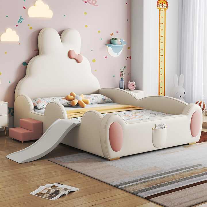 Cute fantastic kids bed with storage