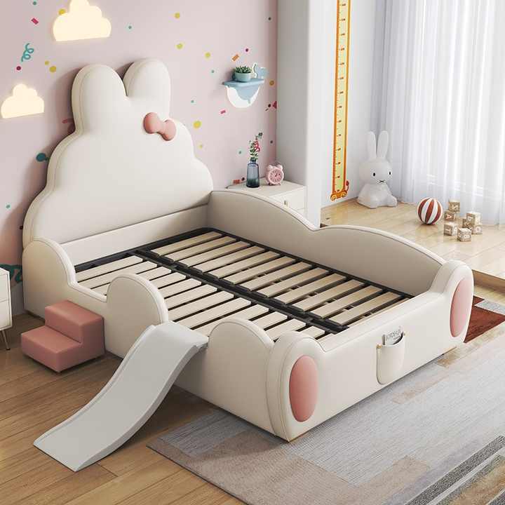 Cute fantastic kids bed with storage
