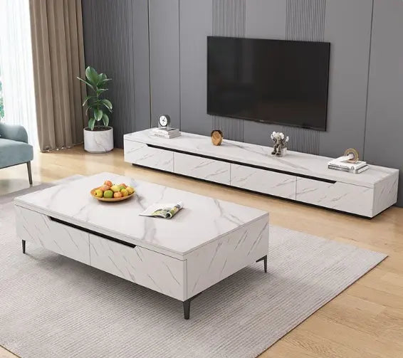 Berlin Modern TV Stand With Drawer For Living Room