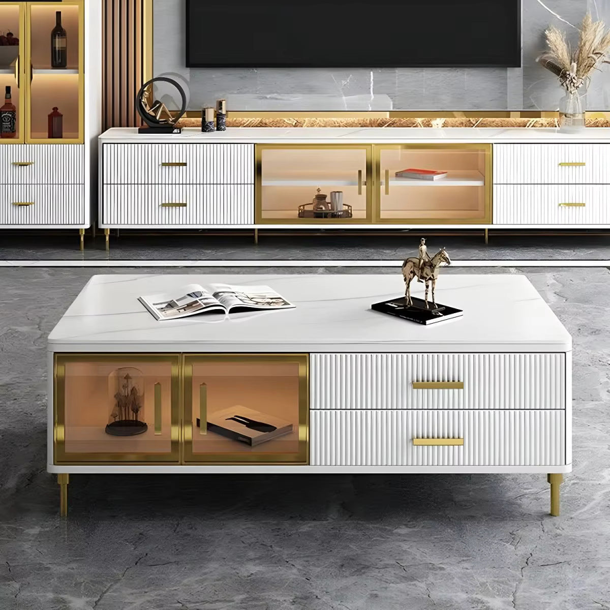 Terry Media Console TV Stand