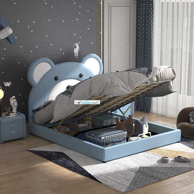 Teddy Bear Kids Bed In Upholstery
