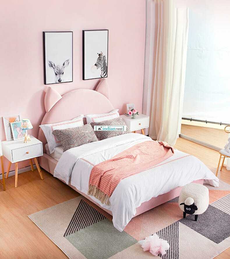 Kate Upholstered Leatherette Bed