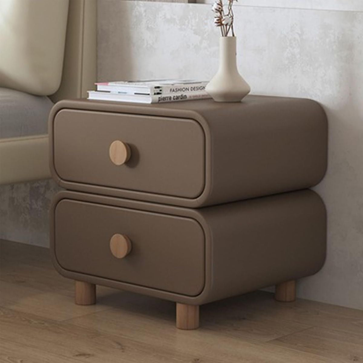 Lacey Wooden Night Stand