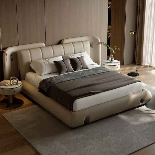 Luxe Crystal Upholstery Bed