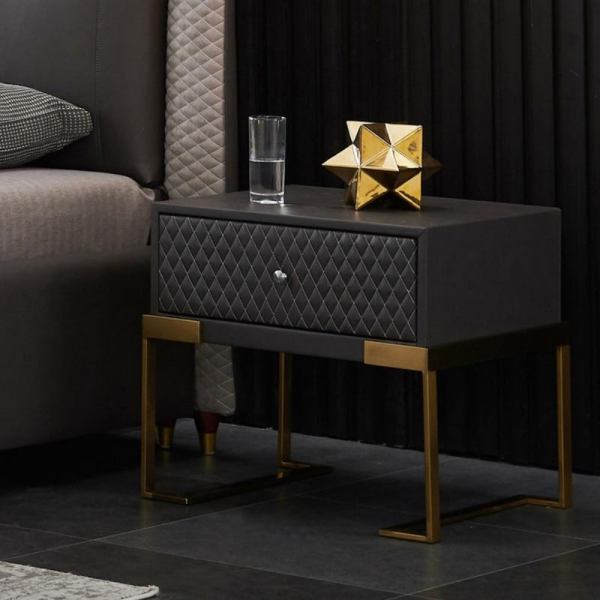 Lavish bed side table with drawer – Indian Nest
