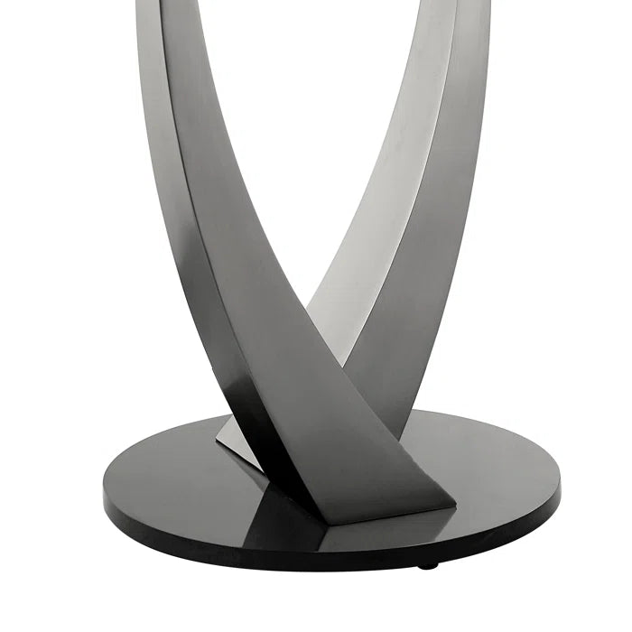 Venezuela Round Glass Dining Table