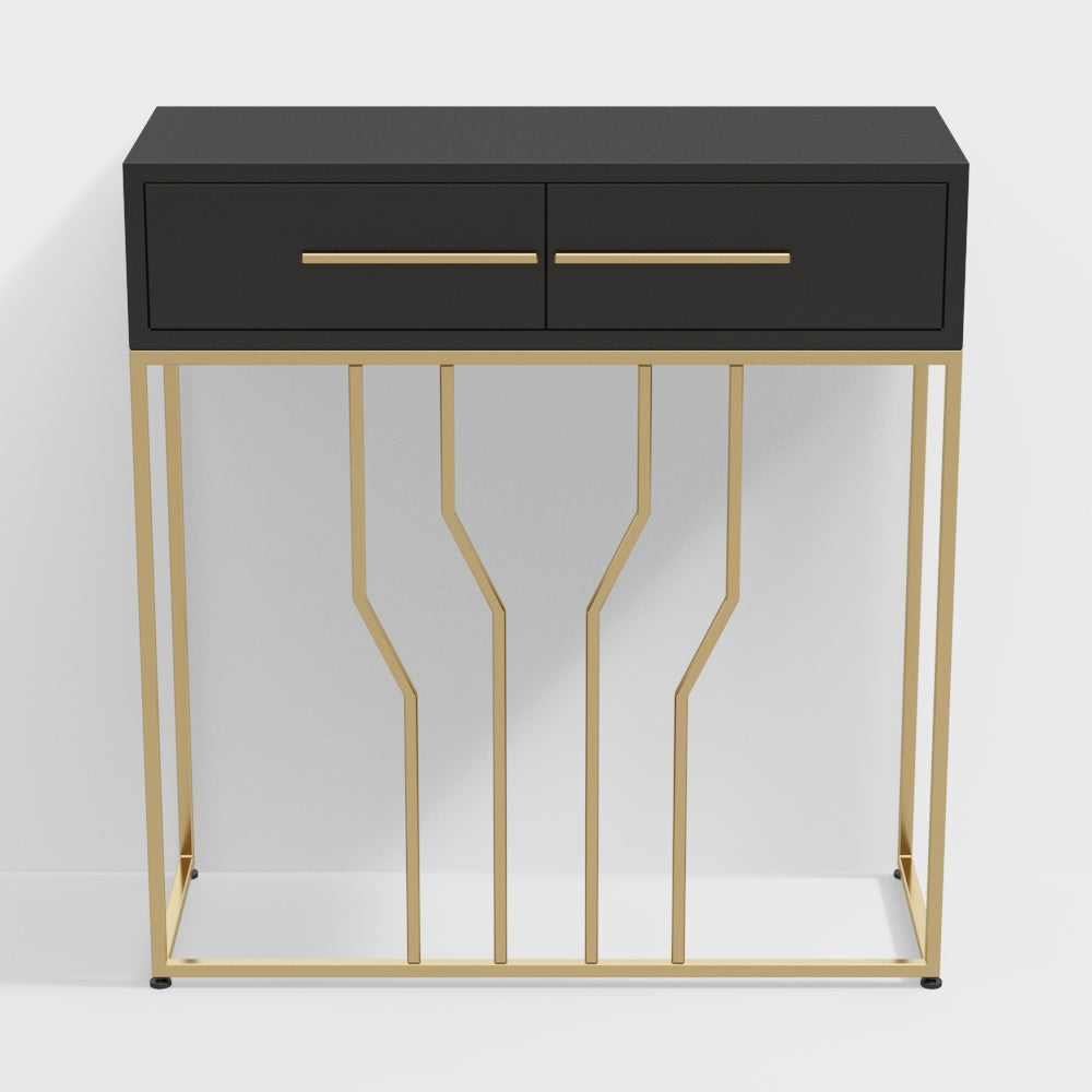 Rolex Finish Console Table
