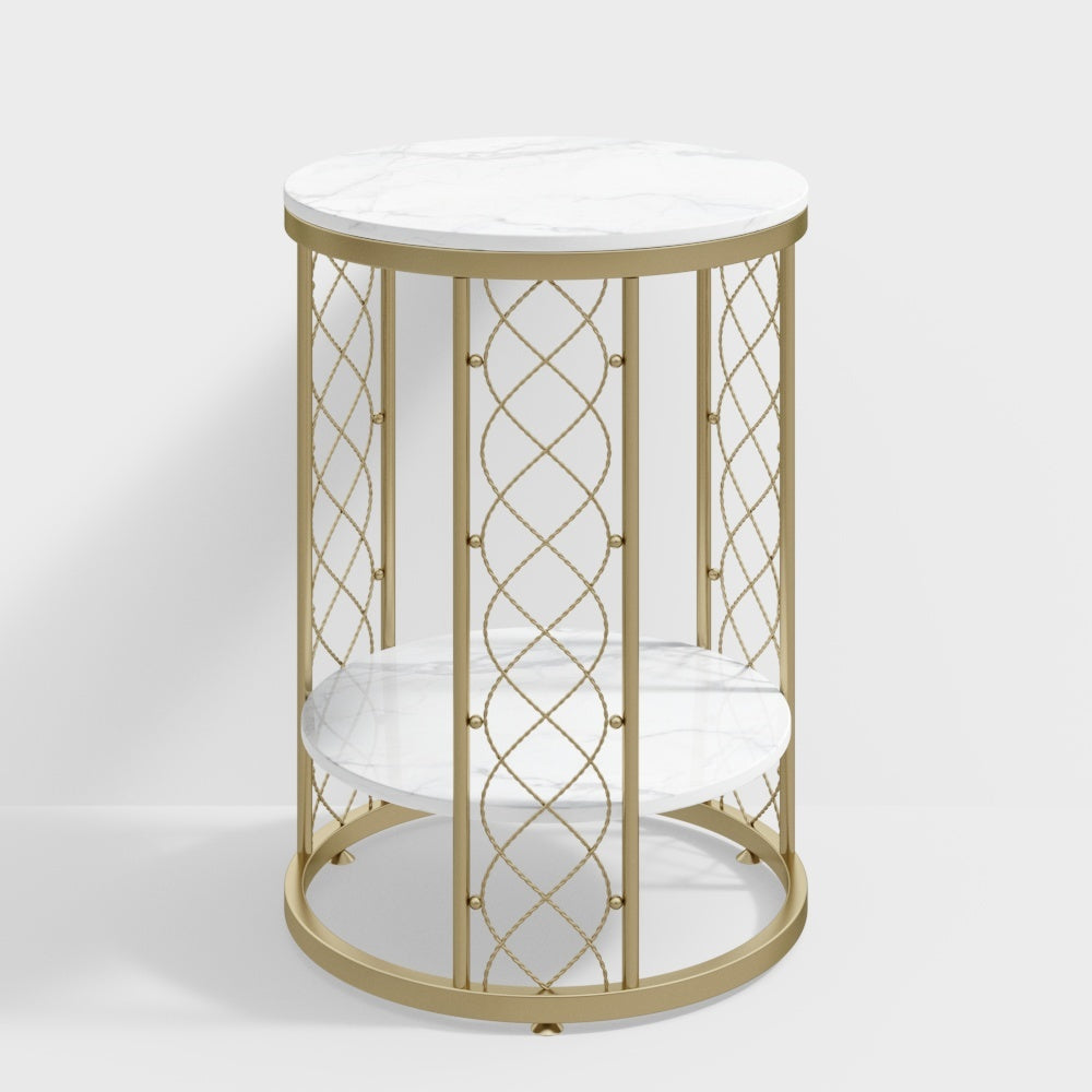 Geometric coffee table design
