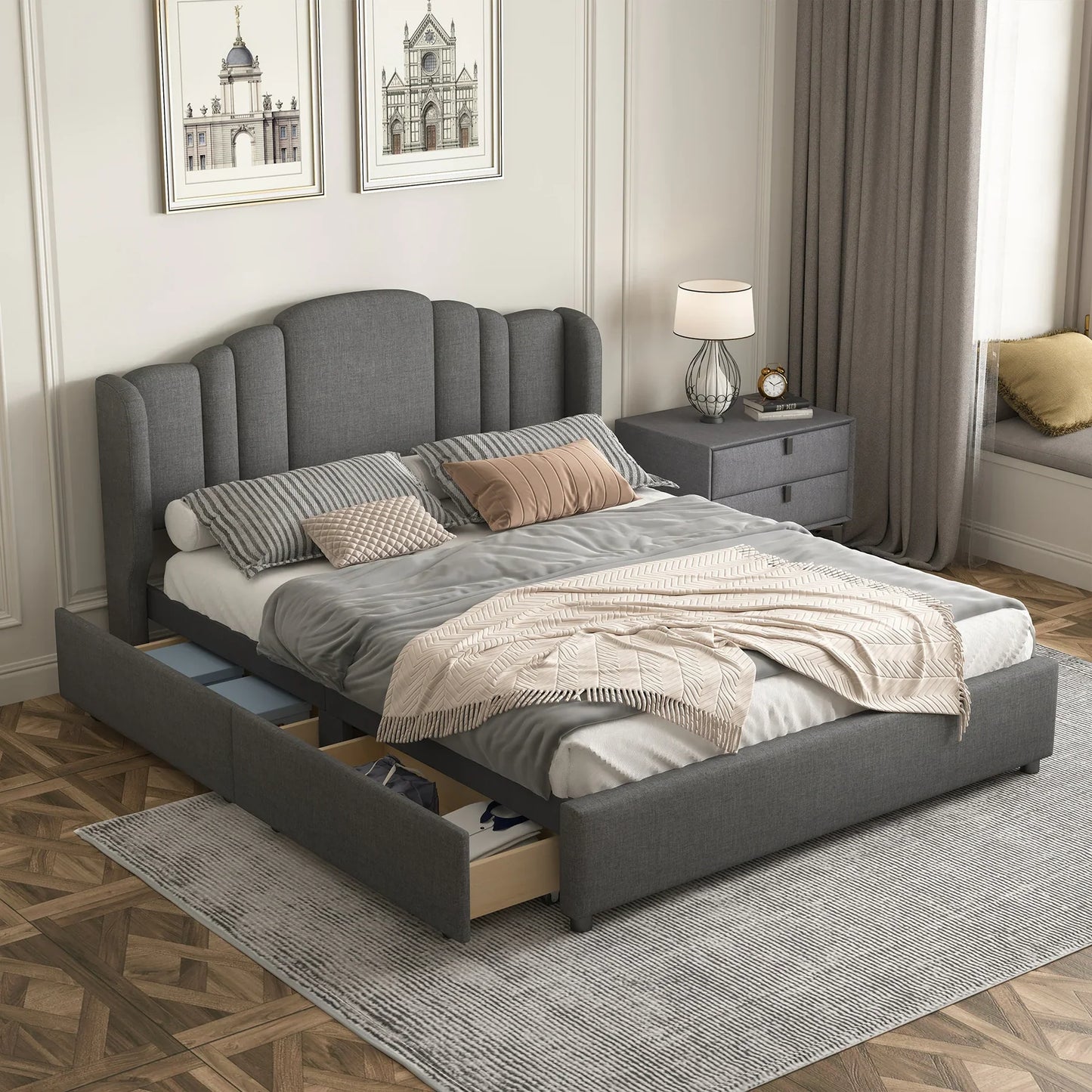 ADD ON - LEFT SIDE 2 DRAWERS STORAGE