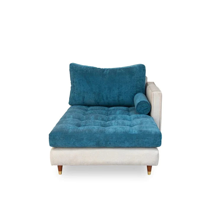 Milan Square Arms Chaise Lounge