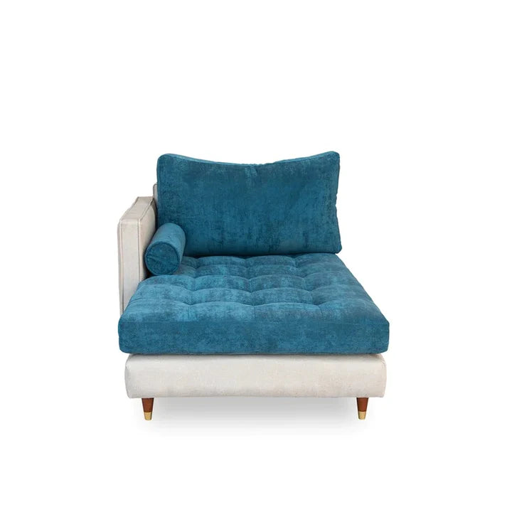 Milan Square Arms Chaise Lounge