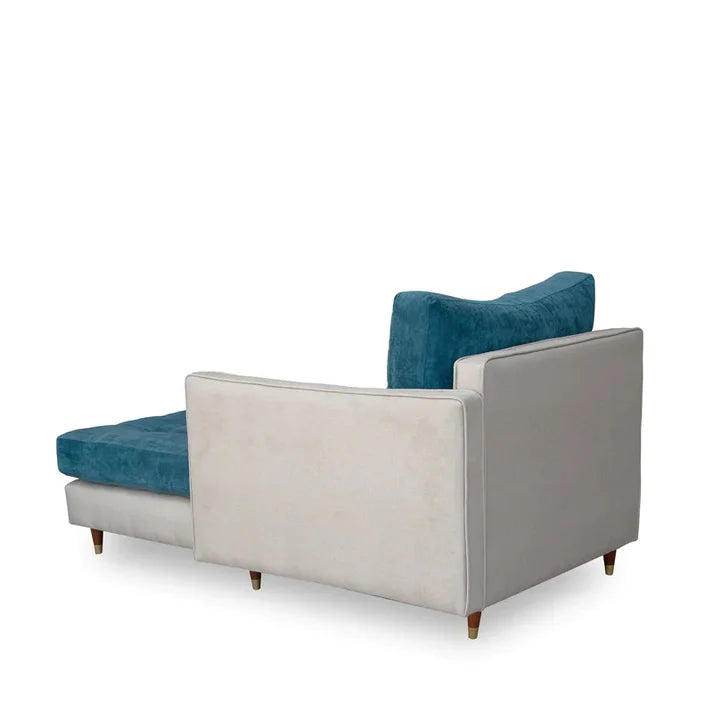 Milan Square Arms Chaise Lounge