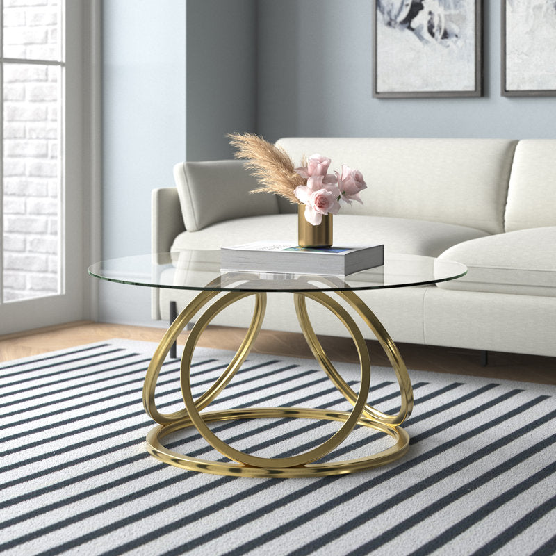 Glass top Centre table for living room