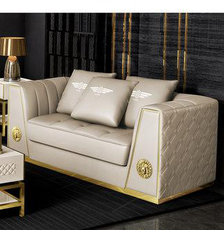 Tixo Beige Family Sofa Set In Leatherette