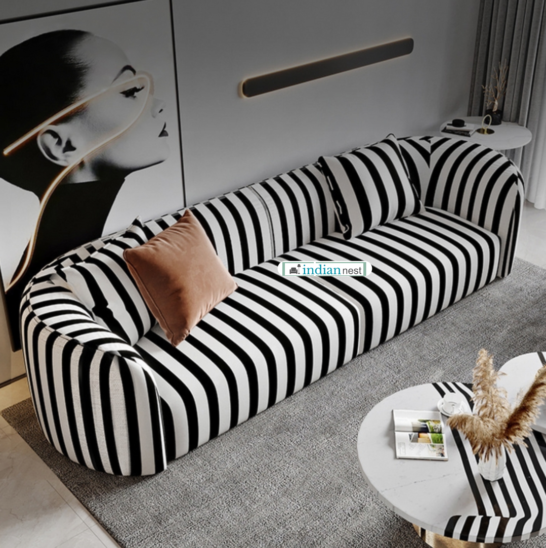 Roman Affection Strips Sofa