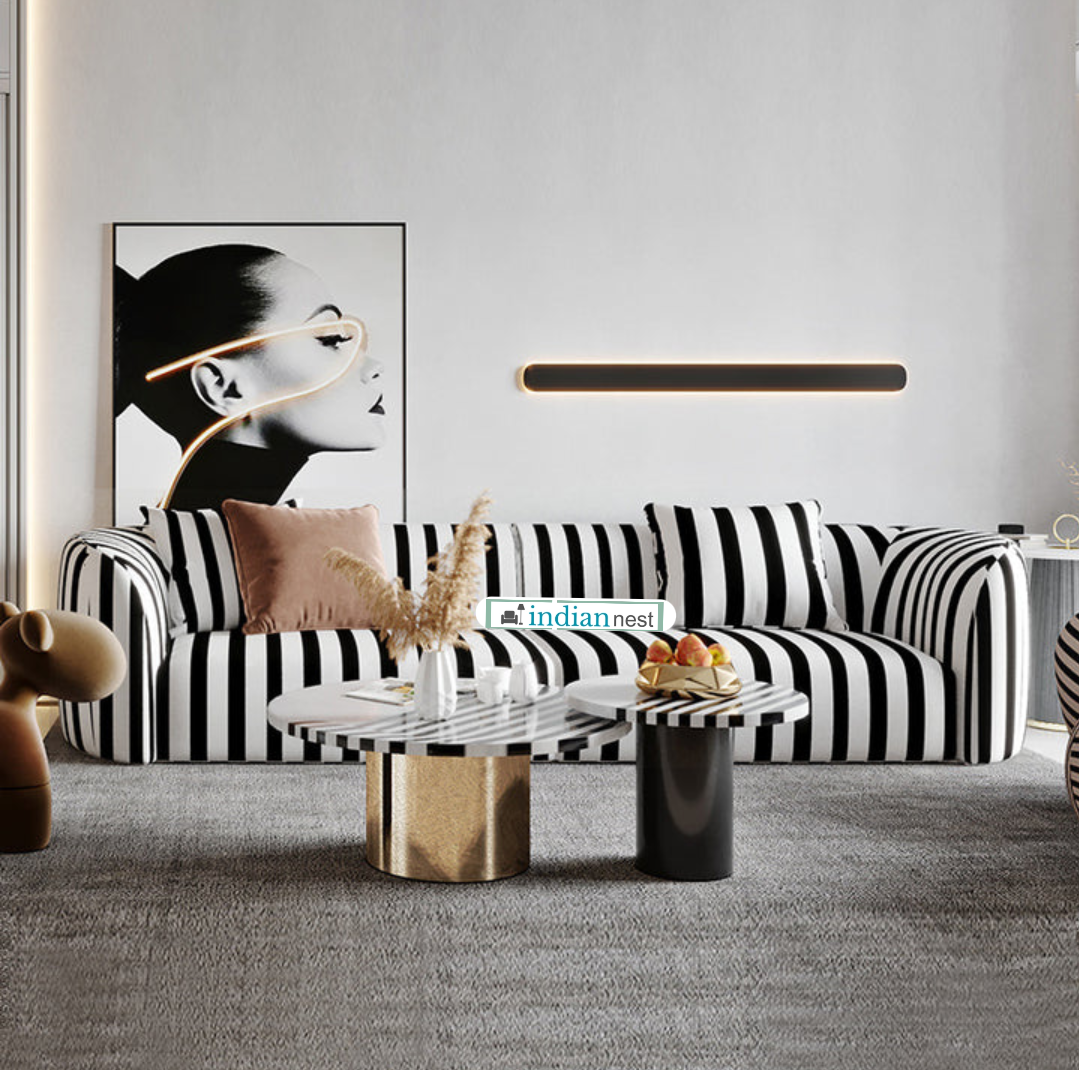 Roman Affection Strips Sofa