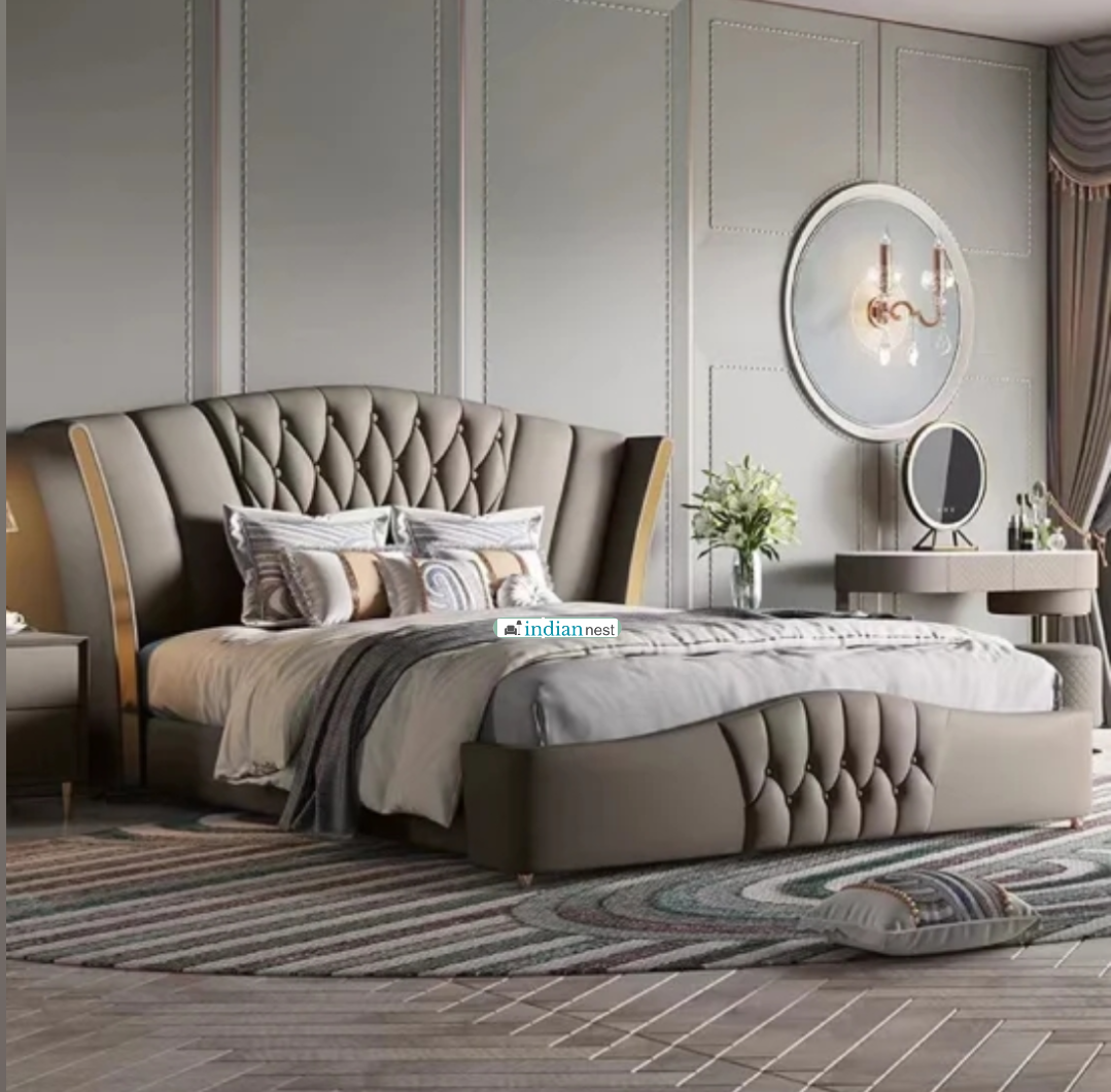 Aahed Modern Camerone Upholstered Bed