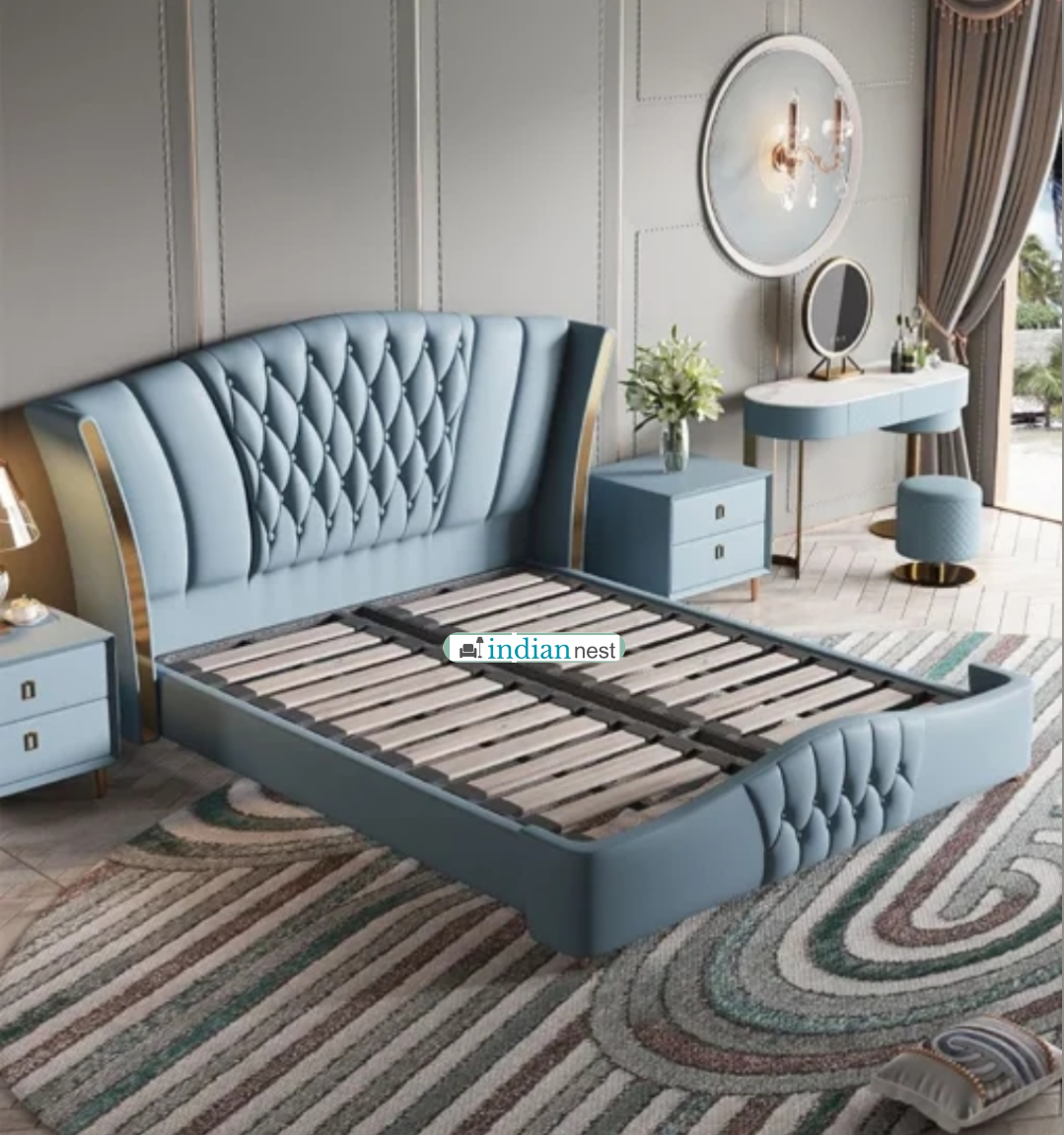 Aahed Modern Camerone Upholstered Bed
