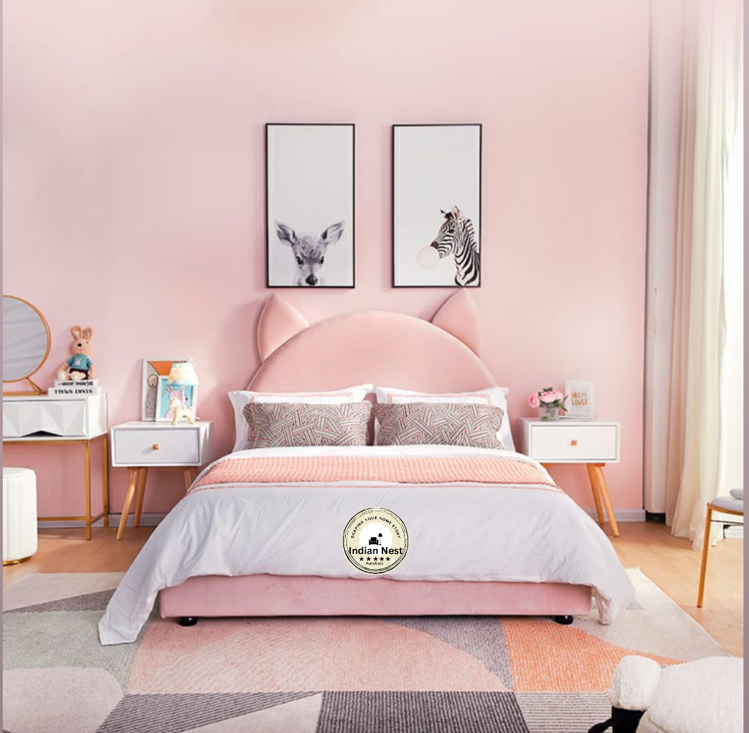 Niña amos Upholstered bed without storage