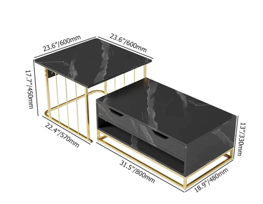 Square Centre table
