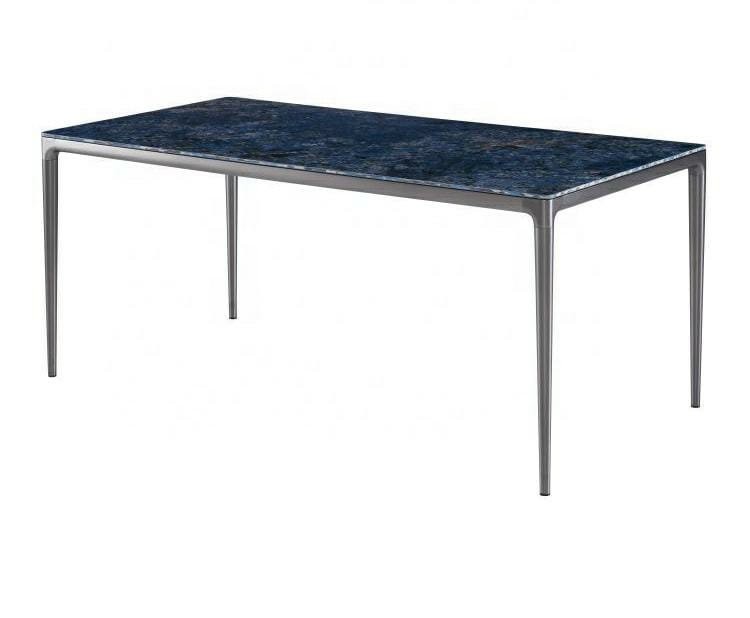 Texo 6 Seater Dining Table With Stainless Steal