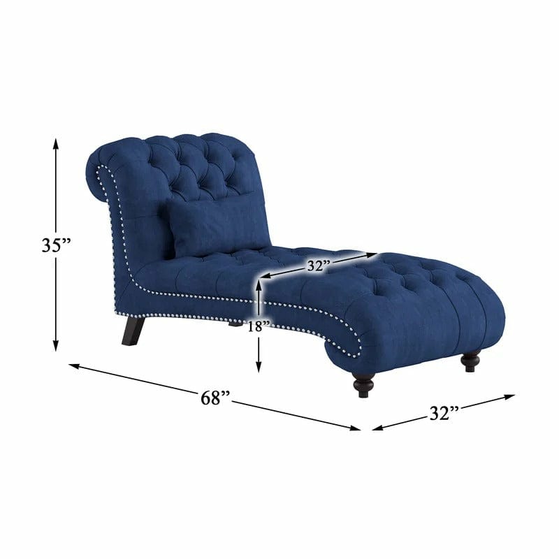 Tranquil Rest Lounger In Velvet