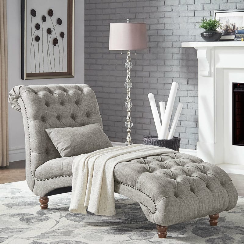 Tranquil Rest Lounger In Velvet