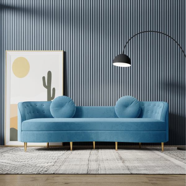 Morden 3-Seater Curve Sofa