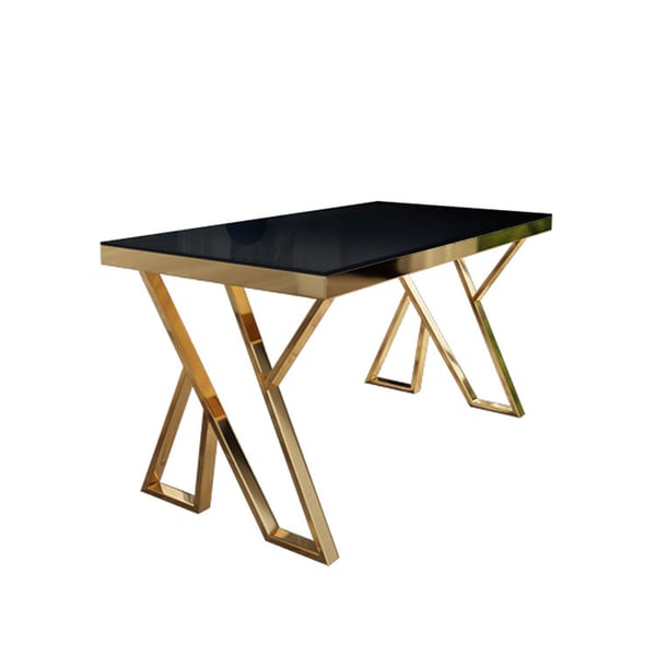 Vintage Black Dining Table