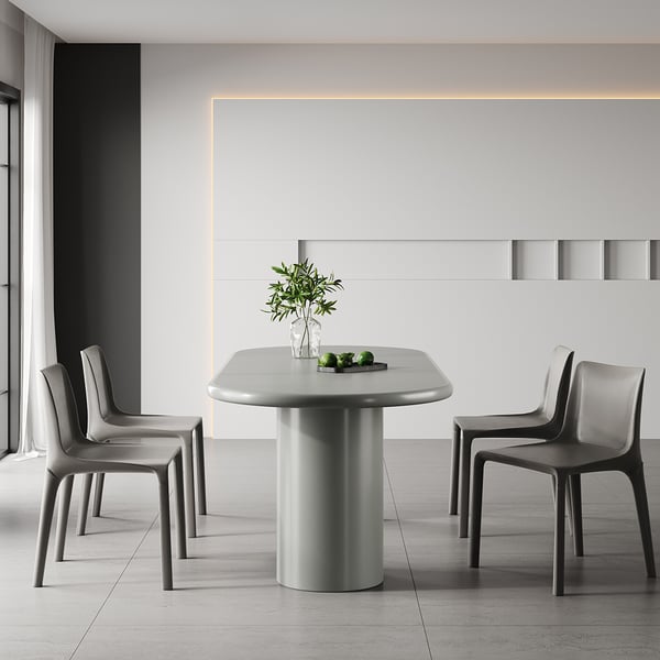 Smokey Green Dining Table