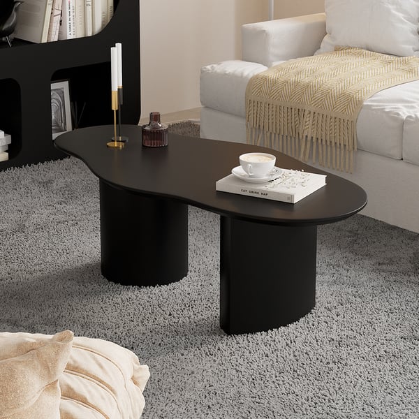 Gloss cloudy centre table