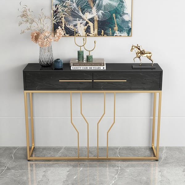Rolex Finish Console Table