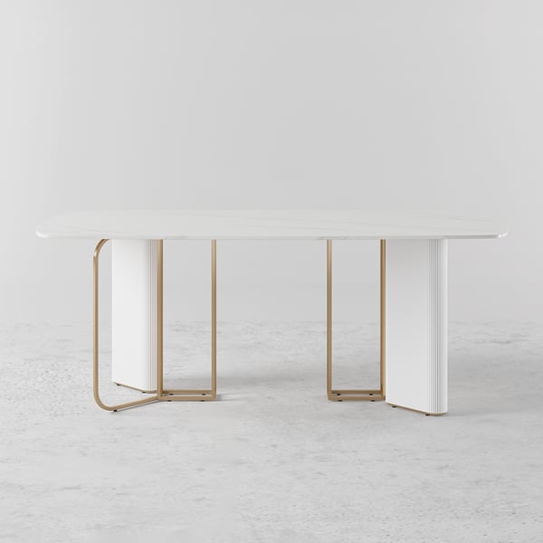 Mexican White Dining Table