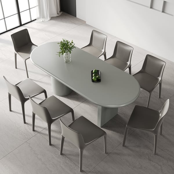 Smokey Green Dining Table