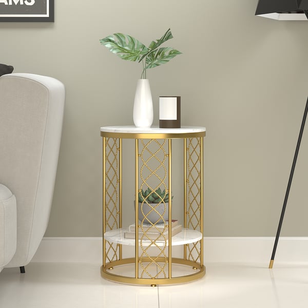 Geometric coffee table design
