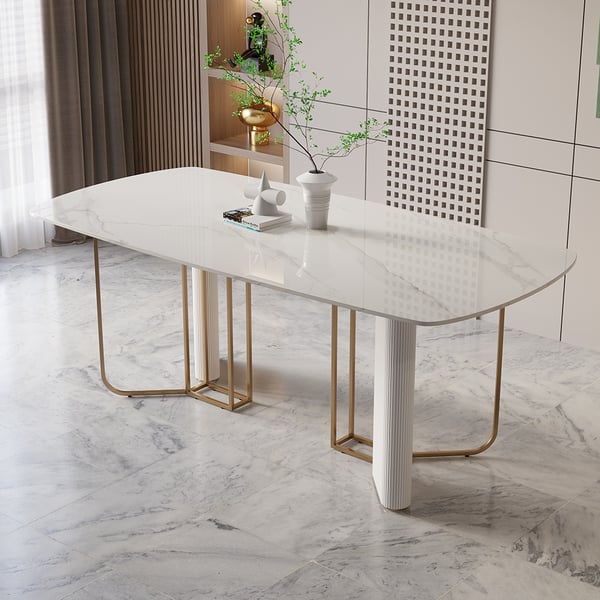 Mexican White Dining Table