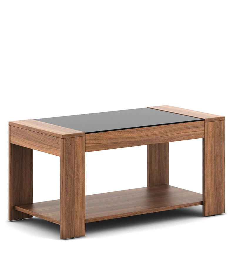 Wooden brown coffee table